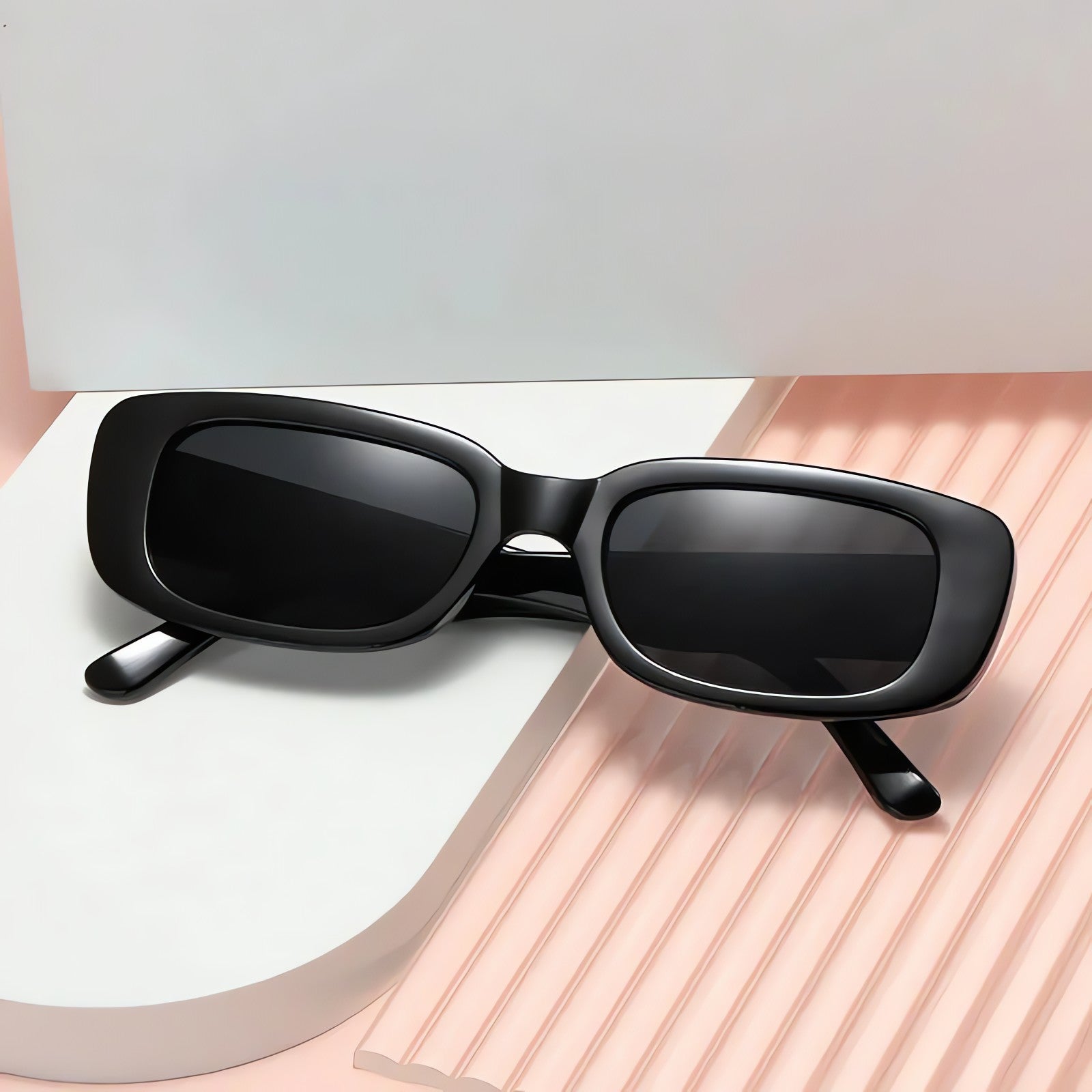 Retro Rectangle Sunglasses - KAYSMAR
