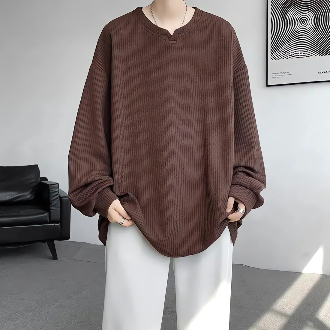 Ribbed Sweater - KAYSMAR