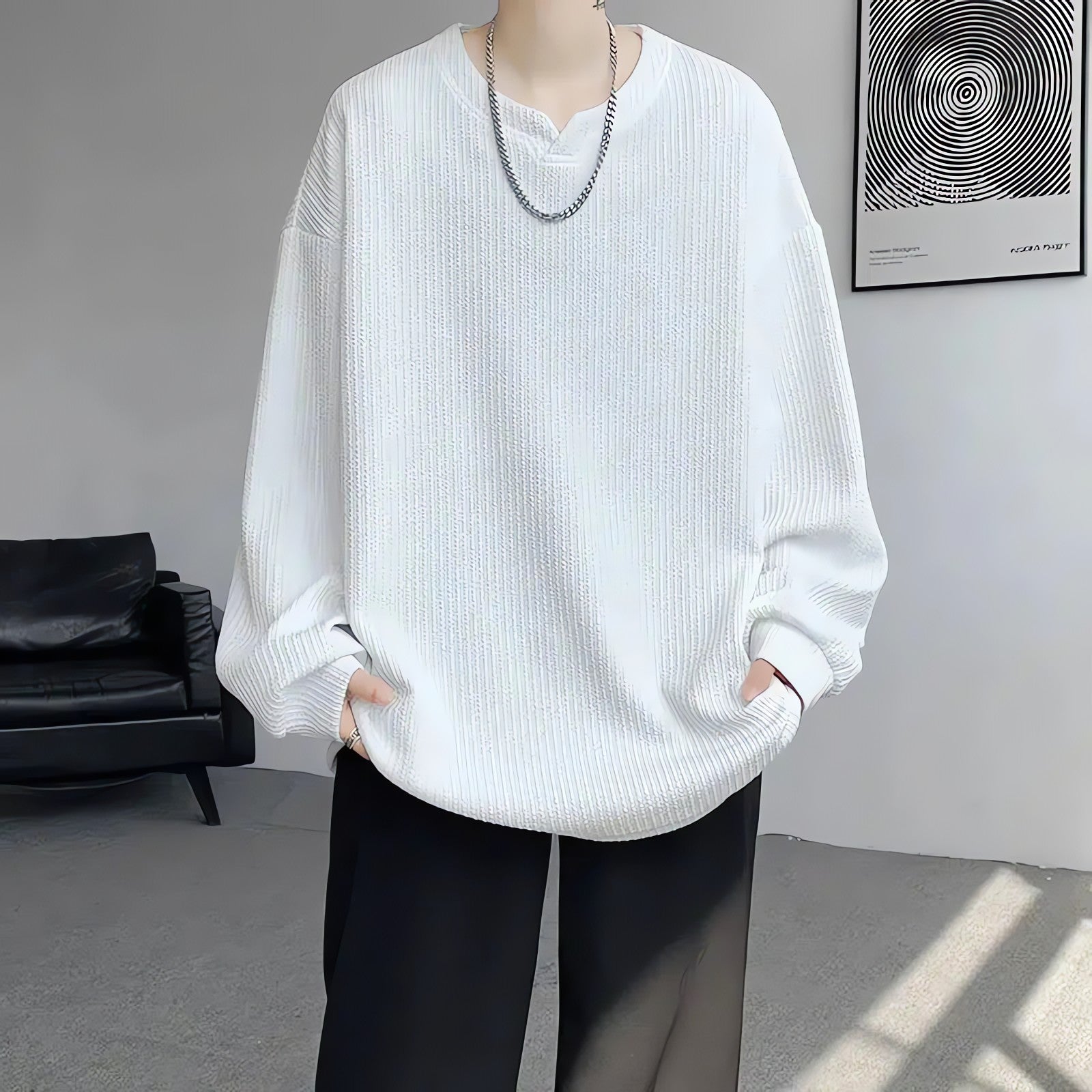 Ribbed Sweater - KAYSMAR