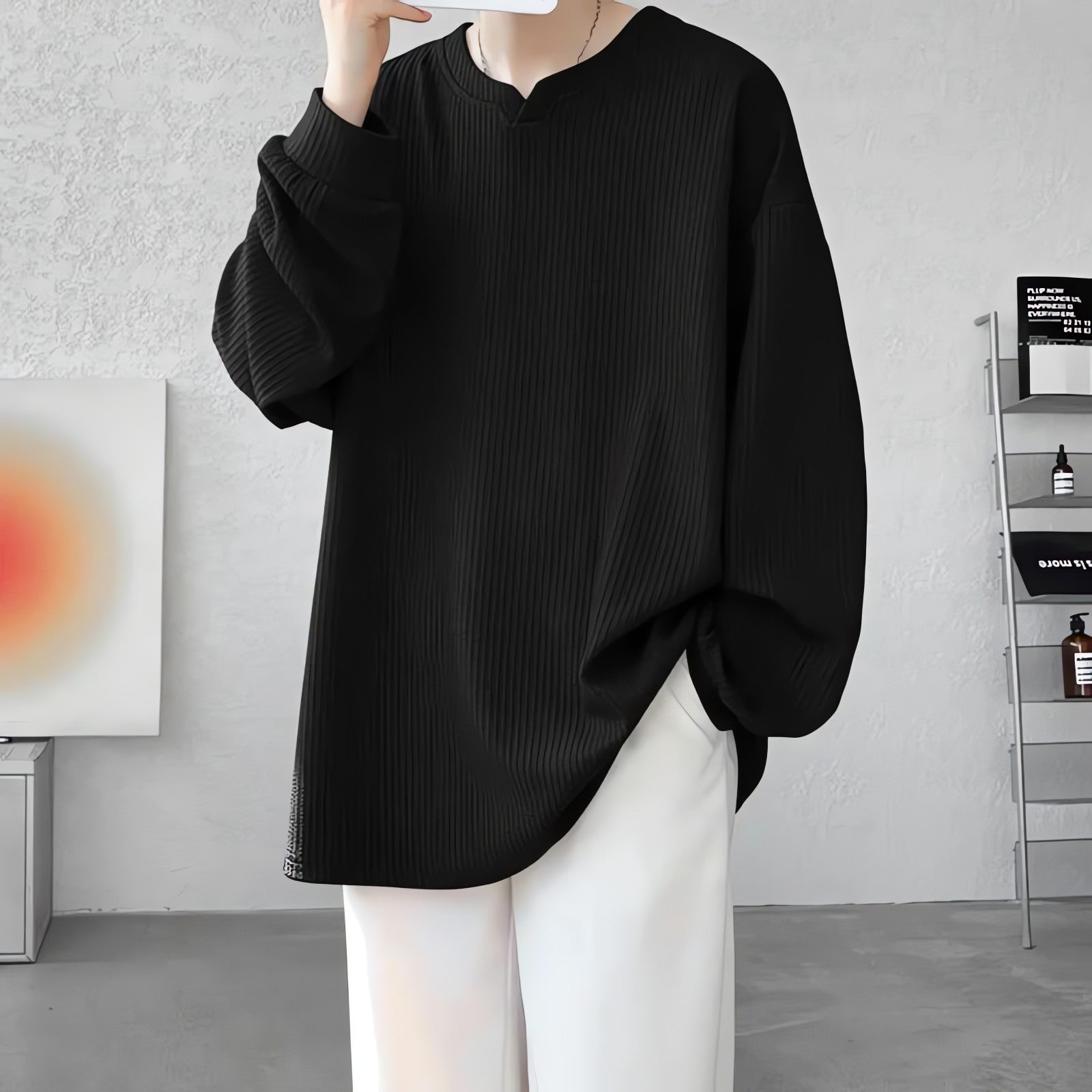 Ribbed Sweater - KAYSMAR
