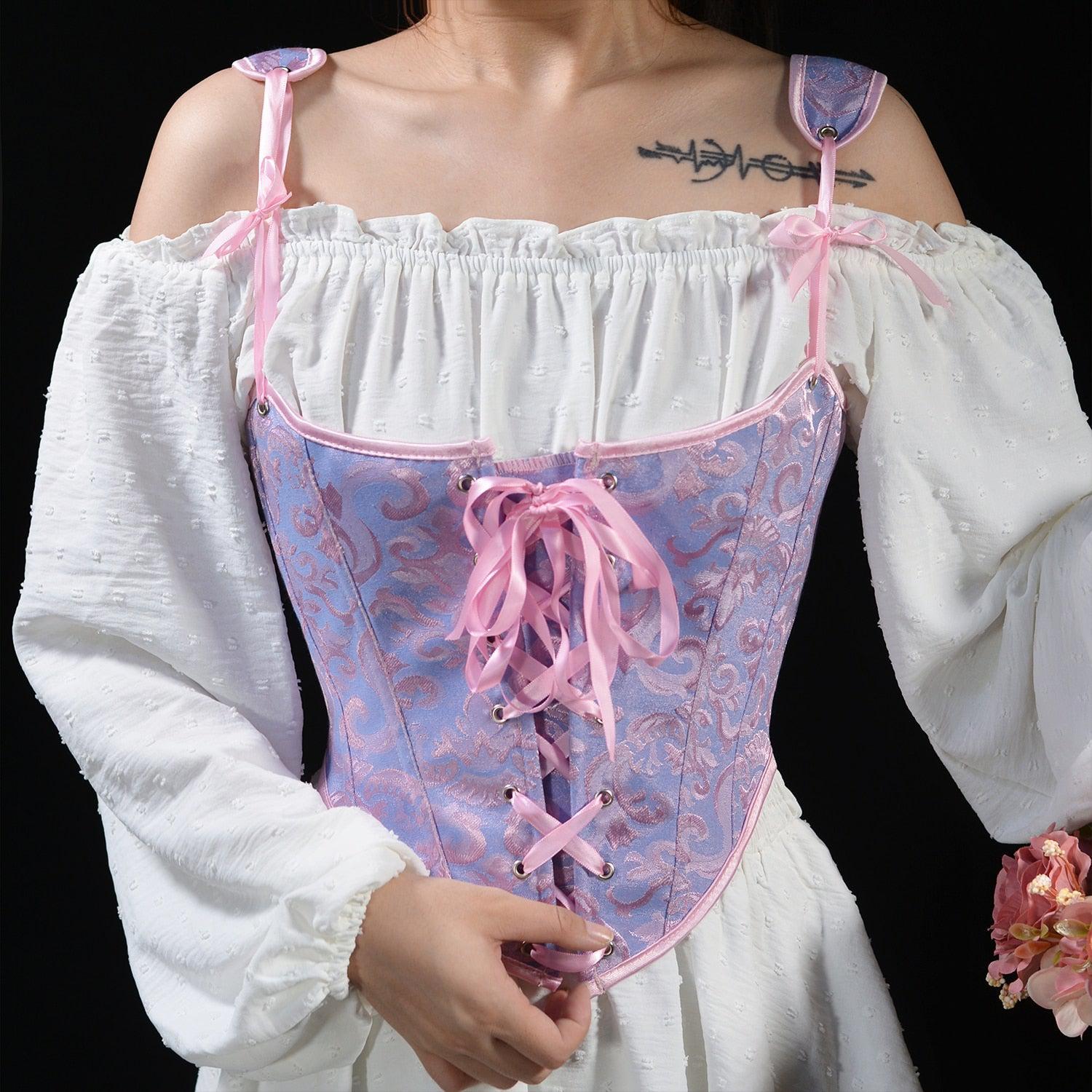 Ribbon Detailed Corset Top - KAYSMAR