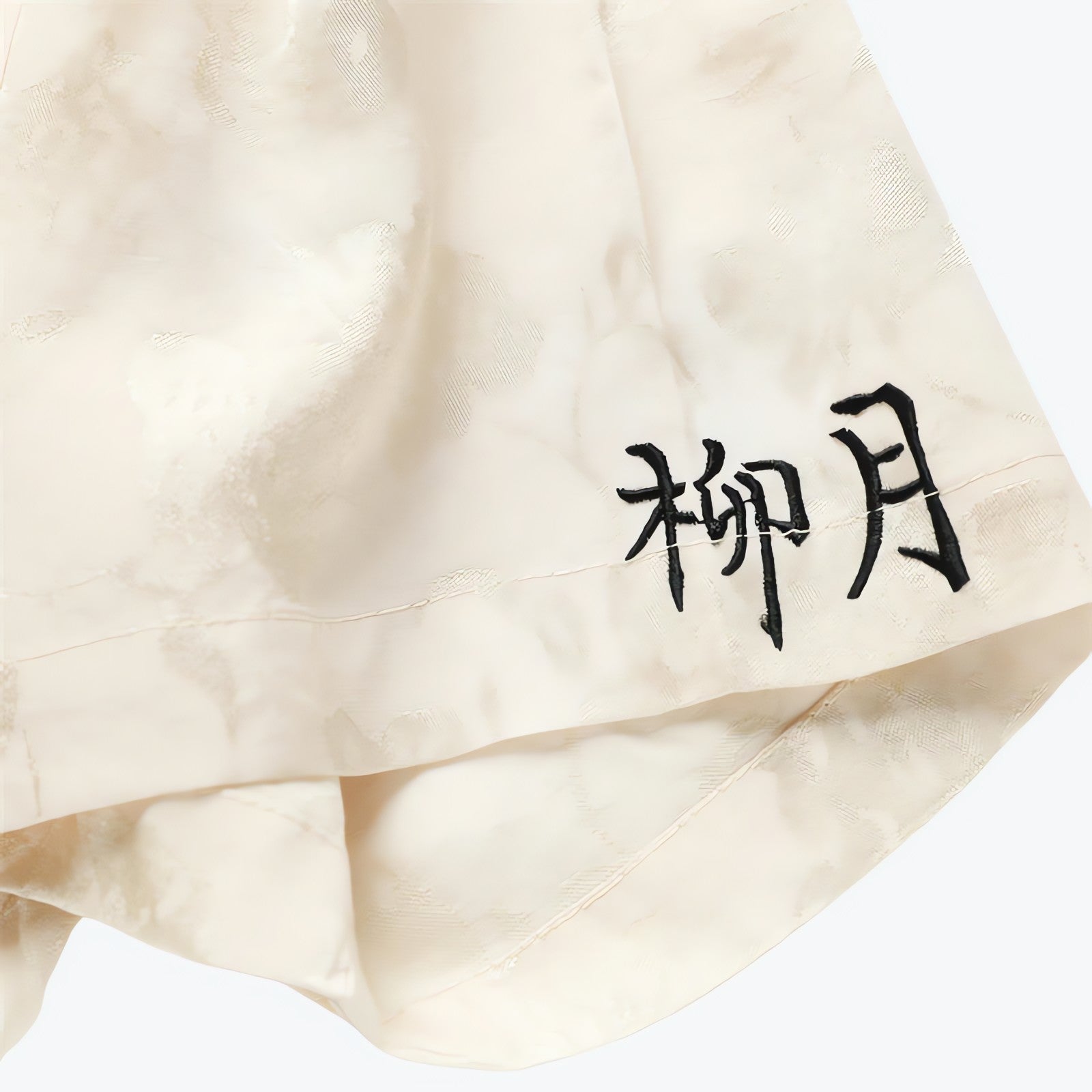 Rose Embroidery Tie Shirt - KAYSMAR