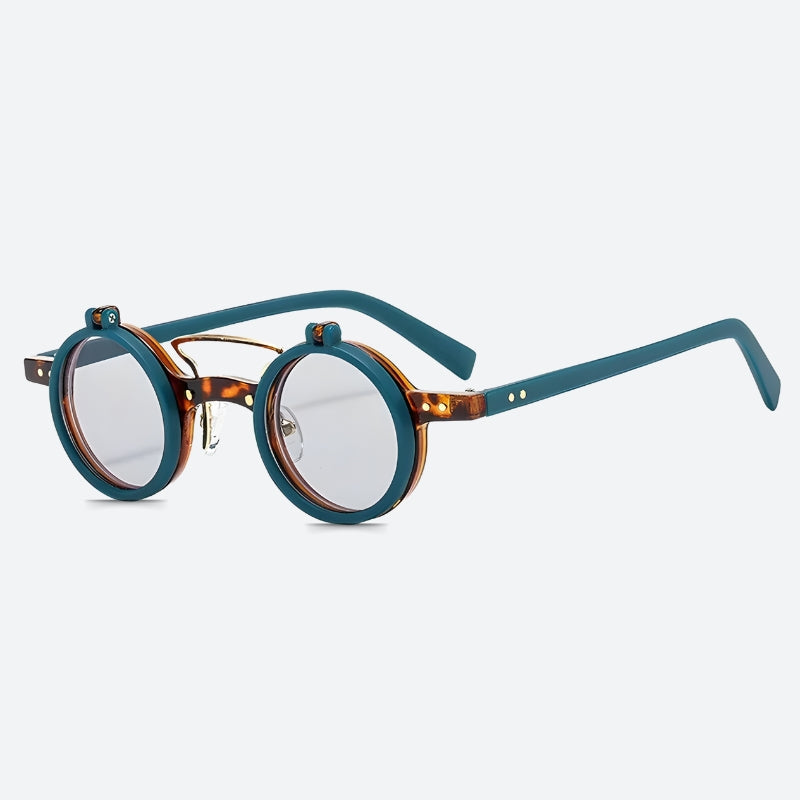 Round Flip-Up Sunglasses - KAYSMAR