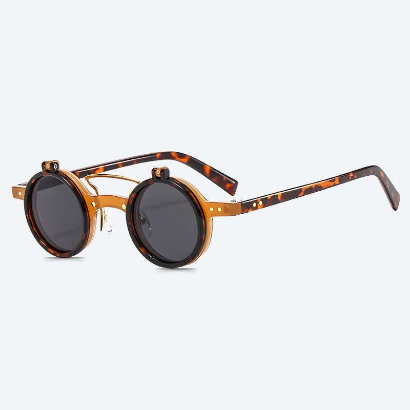 Round Flip-Up Sunglasses - KAYSMAR