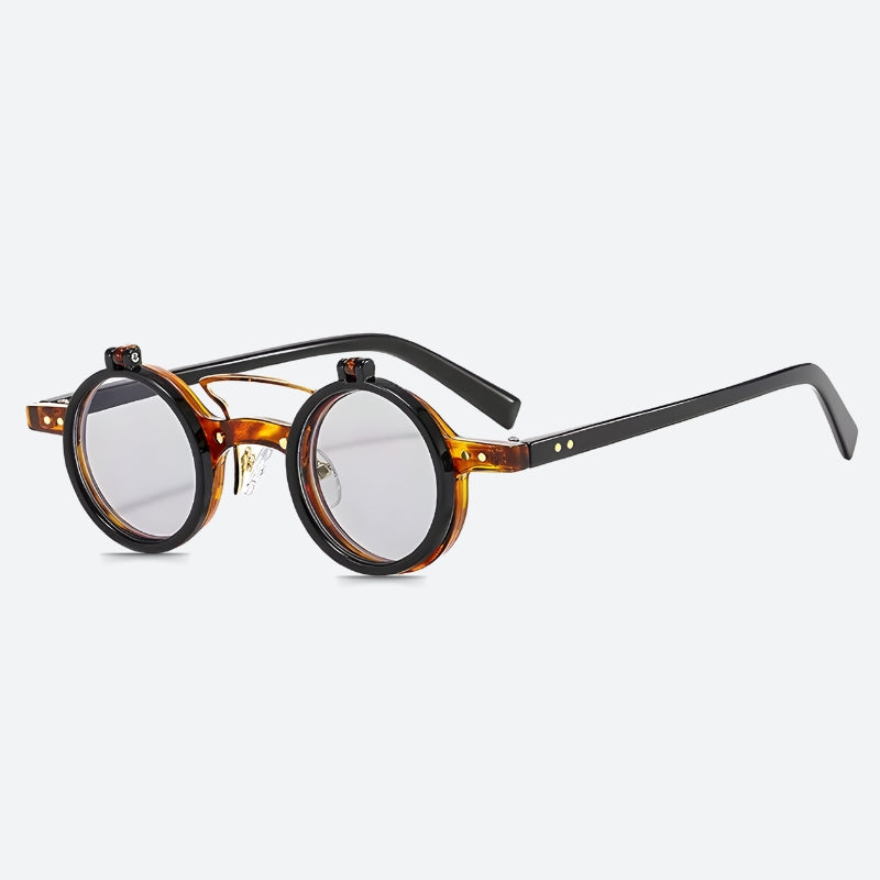 Round Flip-Up Sunglasses - KAYSMAR