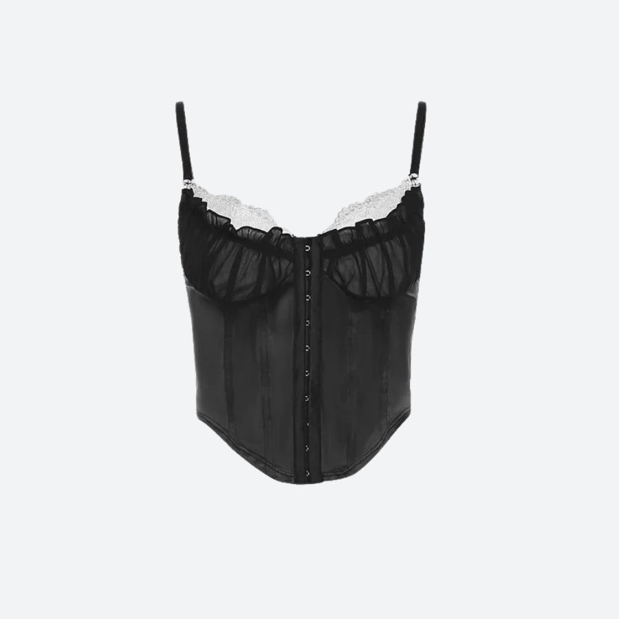 Satin Corset Top