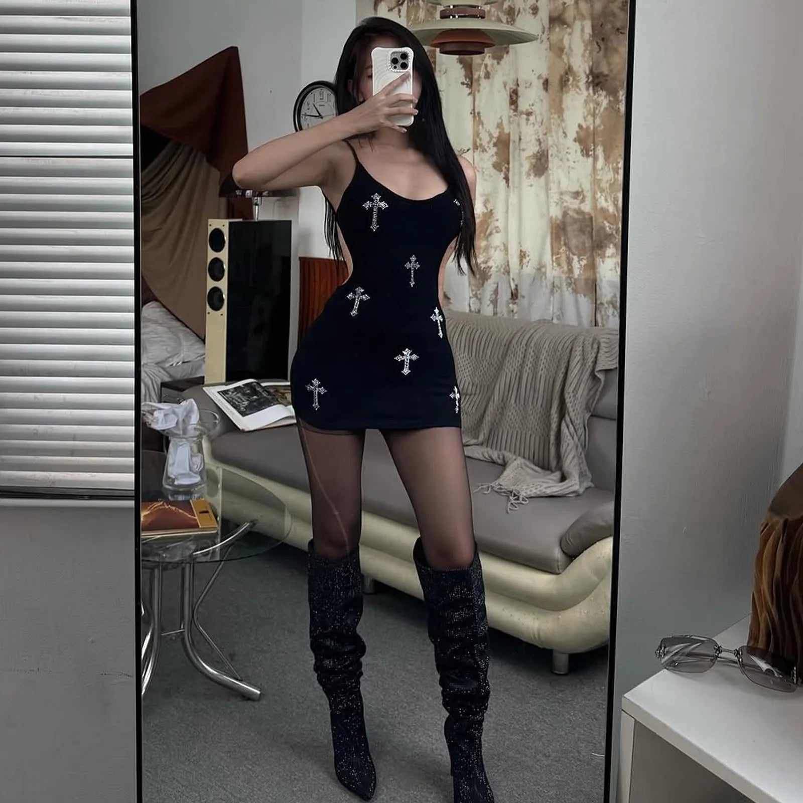 Backless Coquette Dress