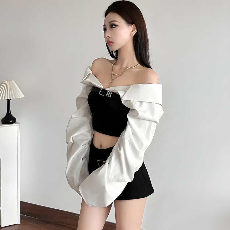 Shirt Corset Top - KAYSMAR