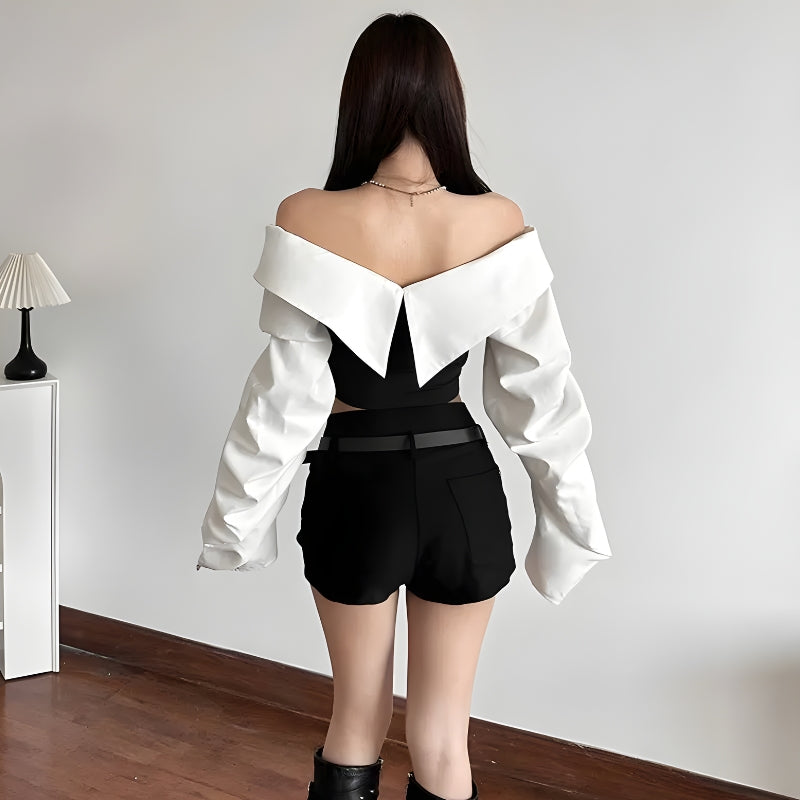 Shirt Corset Top - KAYSMAR