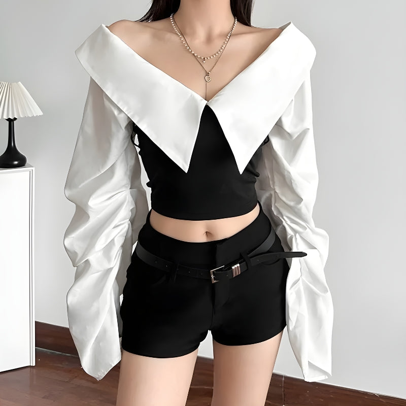 Shirt Corset Top - KAYSMAR