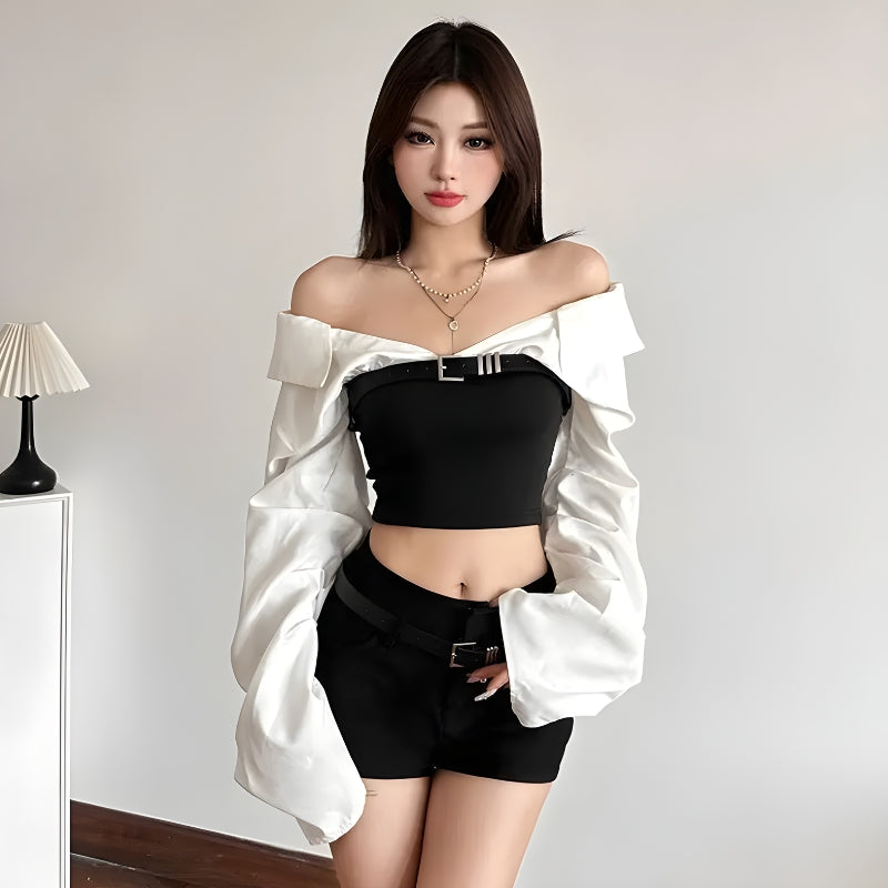 Shirt Corset Top - KAYSMAR