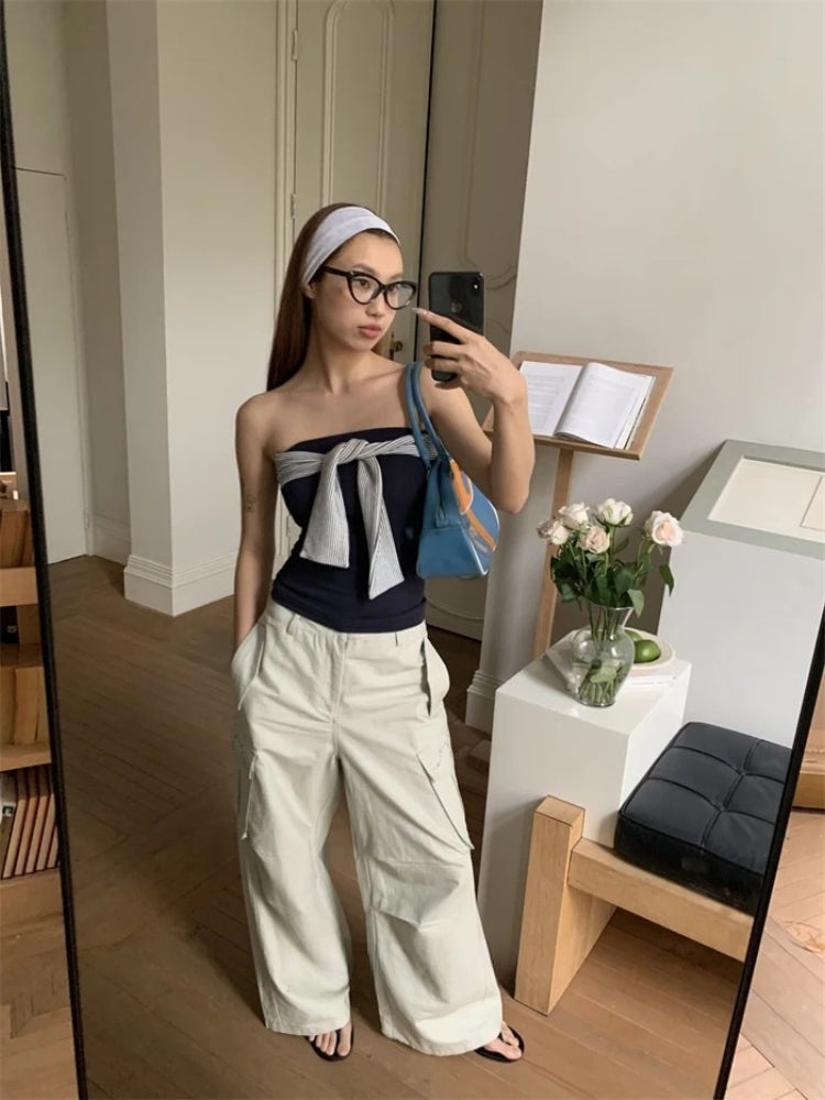 Shirt Tie Top - KAYSMAR