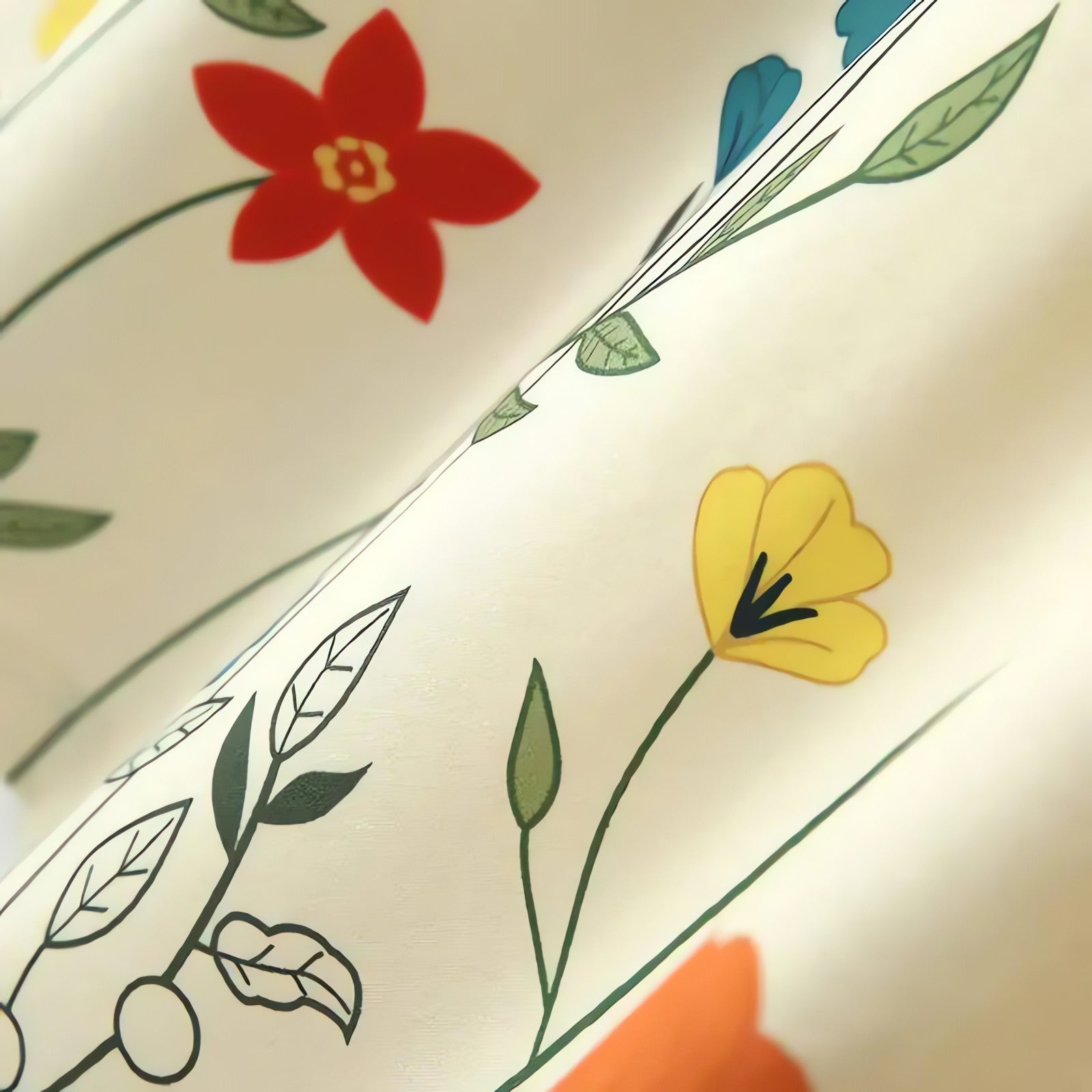 Short Sleeve Flowers Shirt - KAYSMAR