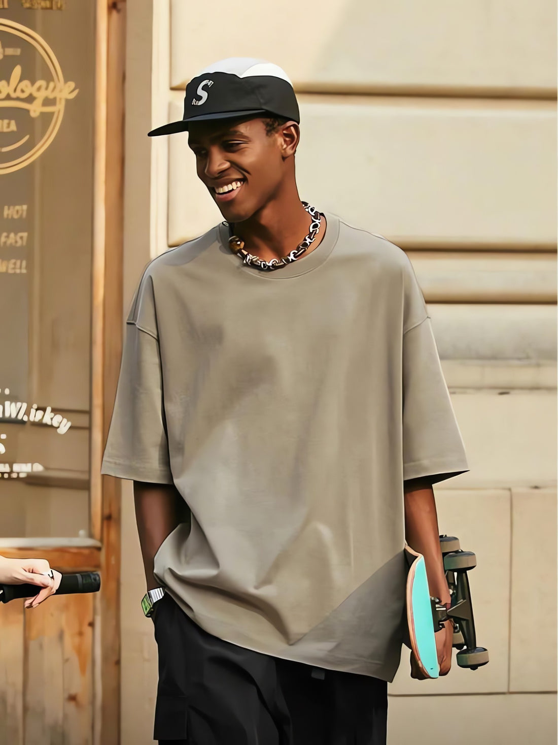 Skater Casual Basic Tee - KAYSMAR