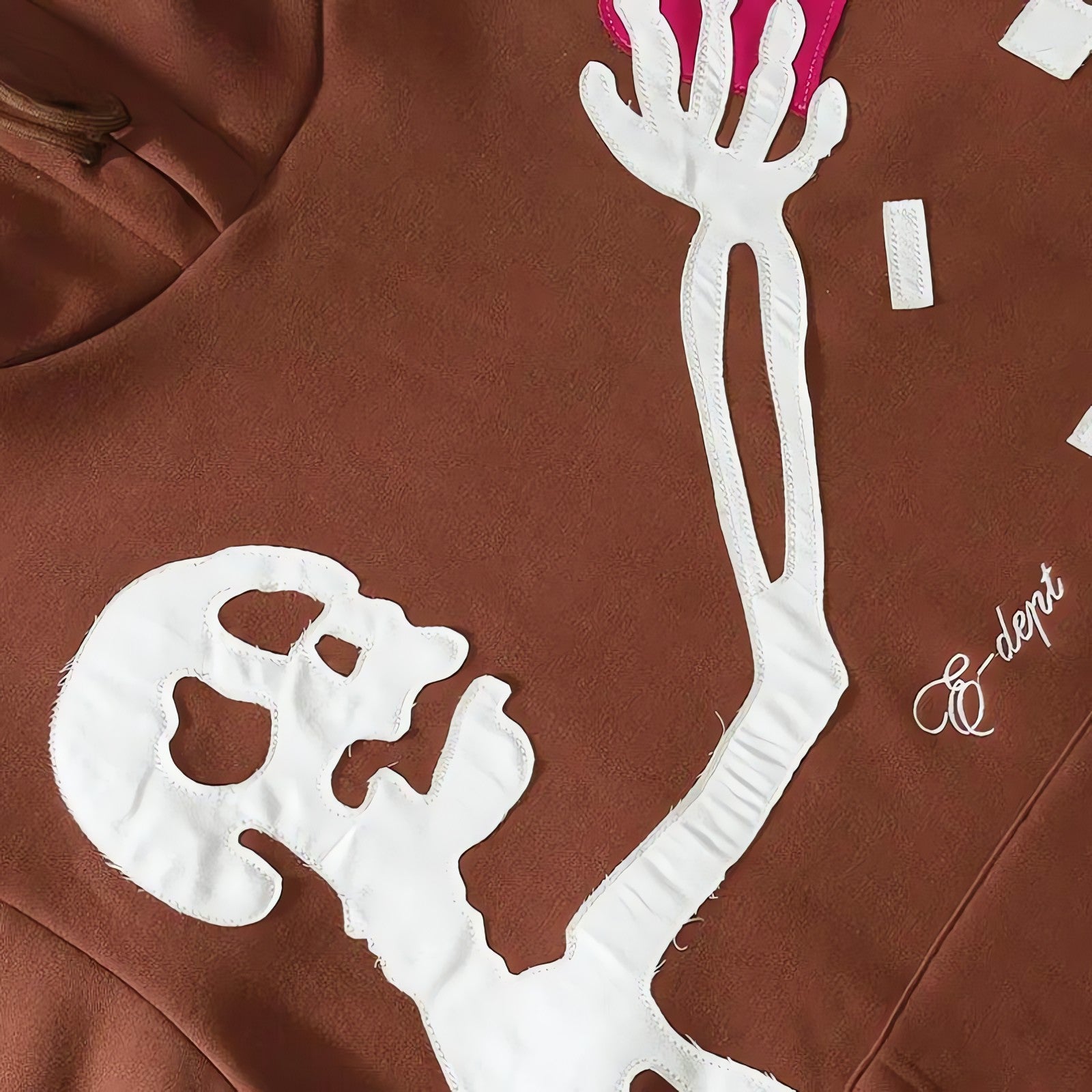 Skeleton Patch Hoodie - KAYSMAR