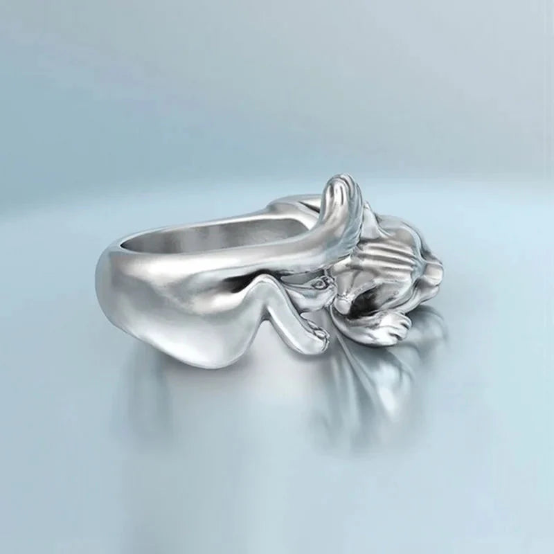 Sleeping Cat Ring - KAYSMAR