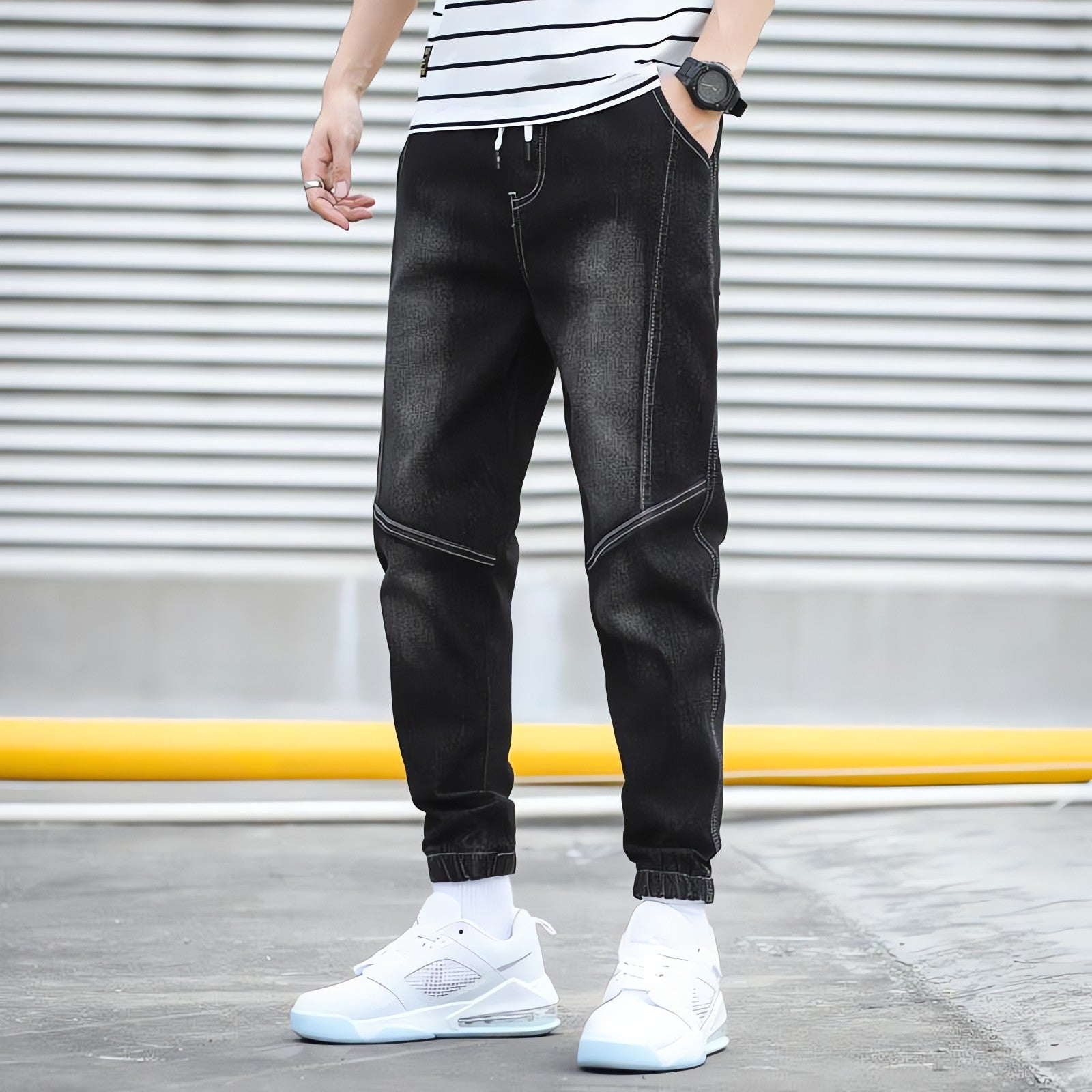 Slim Fit Jogger Jeans - KAYSMAR