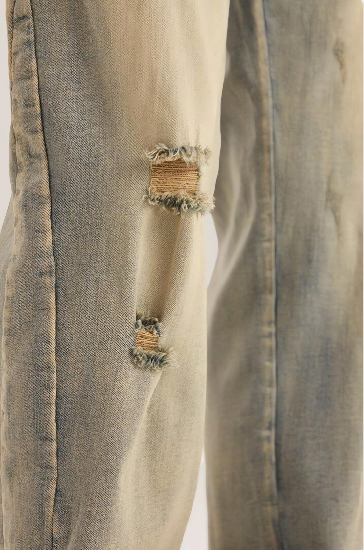 Slim Leg Ripped Jeans - KAYSMAR