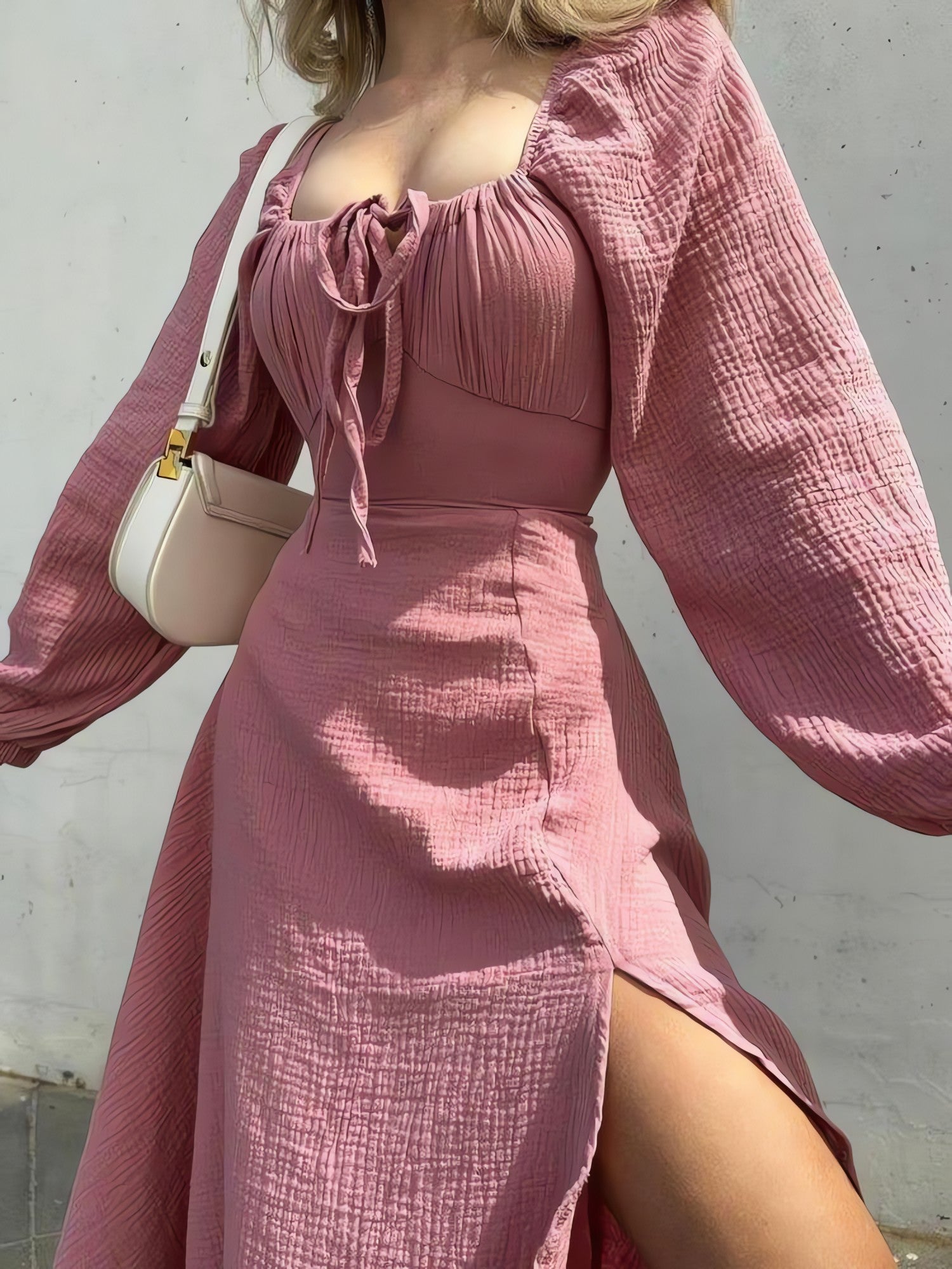 Slit Midi Dress - KAYSMAR