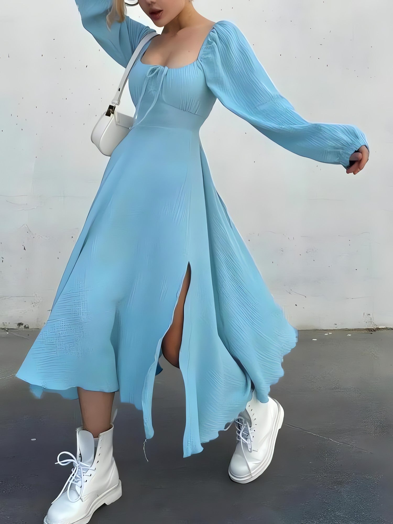 Slit Midi Dress - KAYSMAR