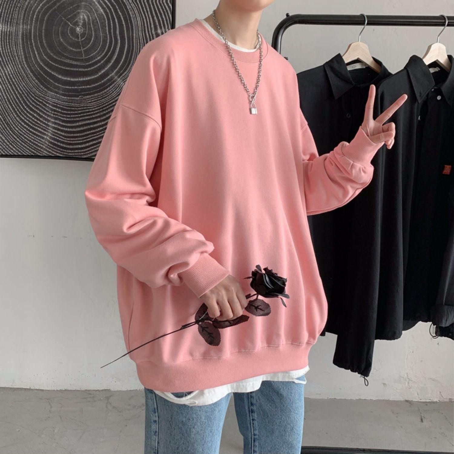 Soft Boy Basic Oversized Sweatshirt - KAYSMAR