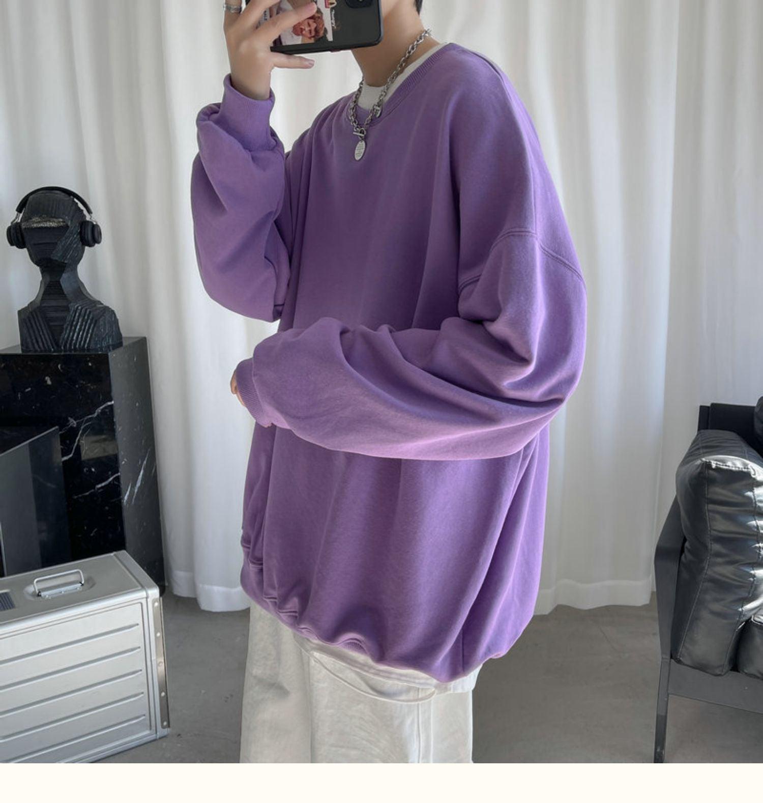 Soft Boy Basic Oversized Sweatshirt - KAYSMAR