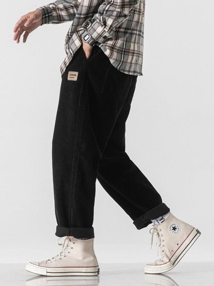 Soft Boy Corduroy Jogger Pants - KAYSMAR