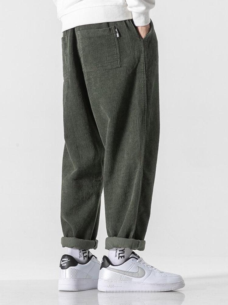 Soft Boy Corduroy Jogger Pants - KAYSMAR