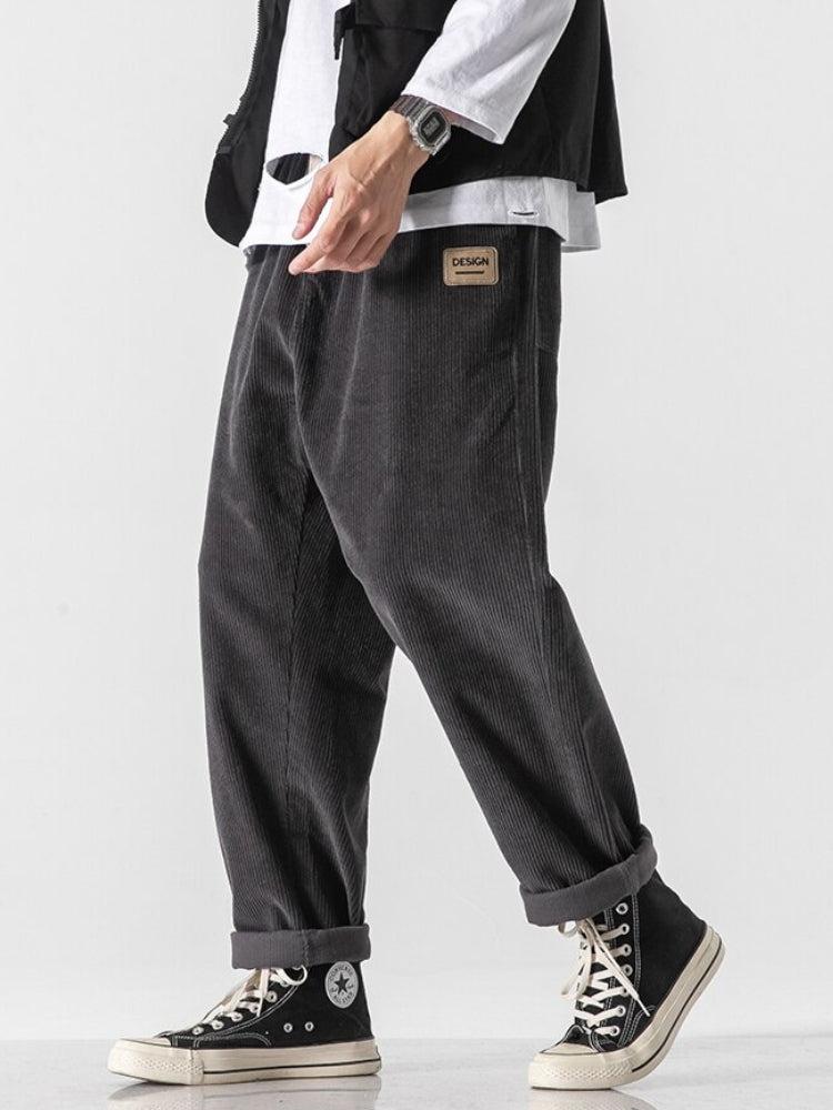 Soft Boy Corduroy Jogger Pants - KAYSMAR