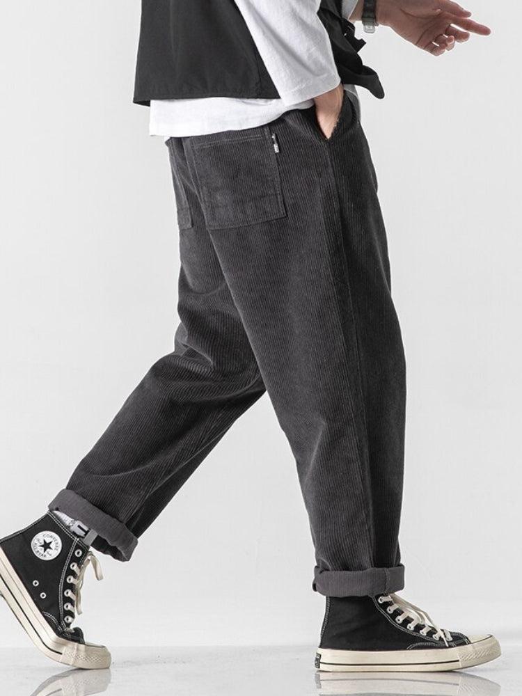 Soft Boy Corduroy Jogger Pants - KAYSMAR