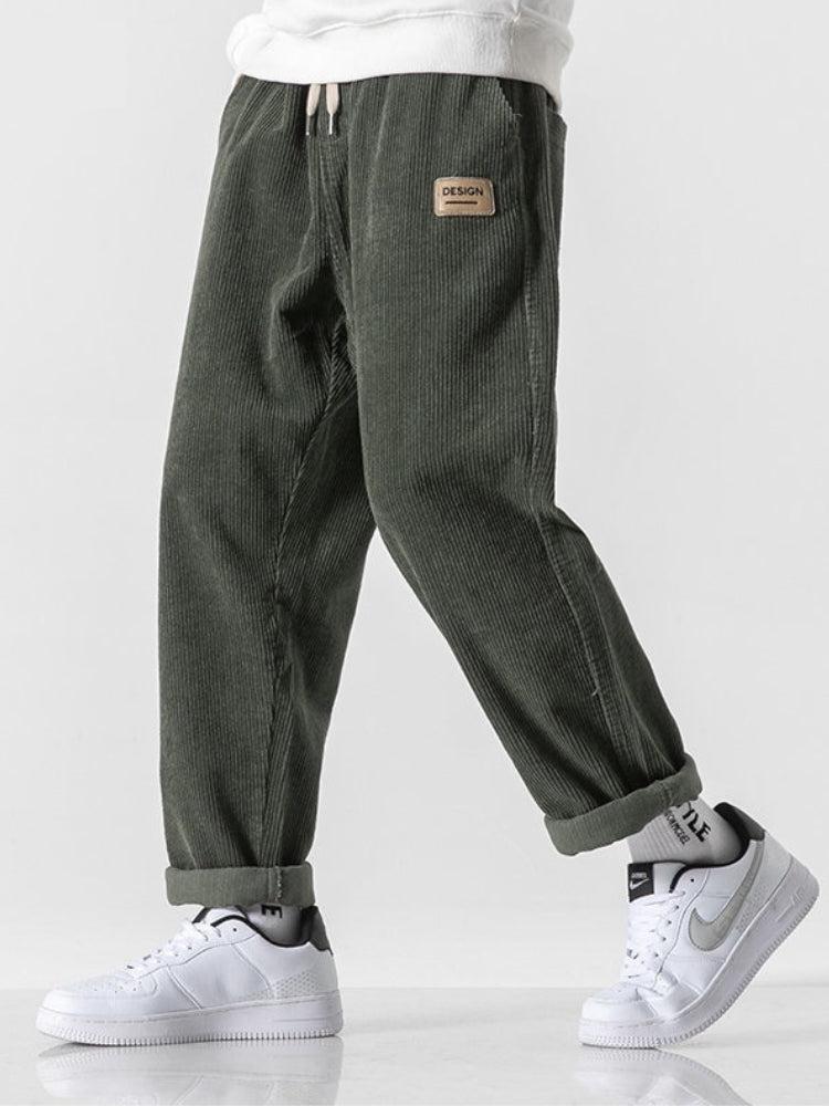 Soft Boy Corduroy Jogger Pants - KAYSMAR