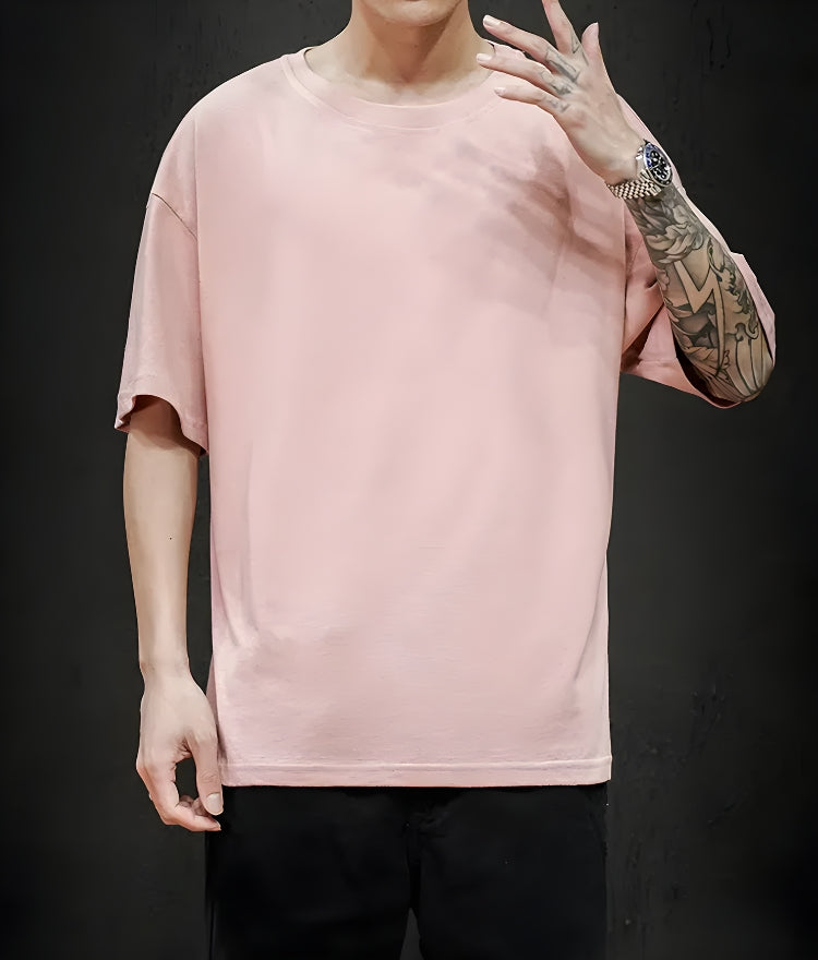 Soft Boy Crew Neck Basic Tee - KAYSMAR