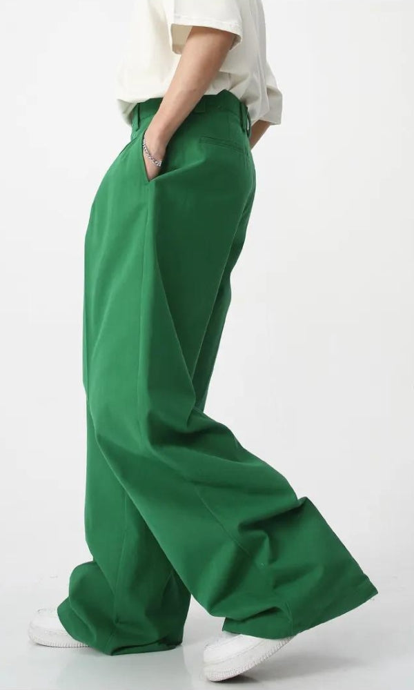 Soft Boy High Waist Baggy Pants - KAYSMAR