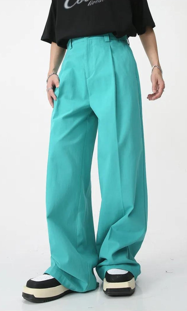 Soft Boy High Waist Baggy Pants - KAYSMAR