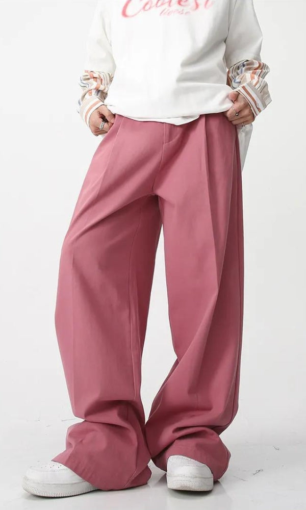 Soft Boy High Waist Baggy Pants - KAYSMAR