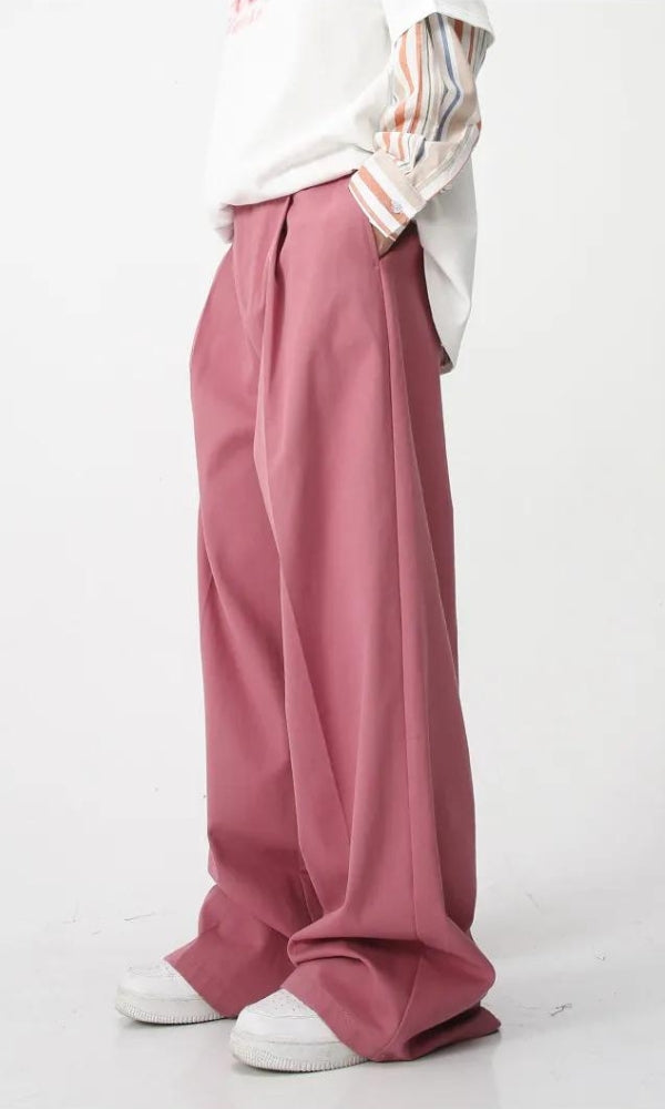 Soft Boy High Waist Baggy Pants - KAYSMAR