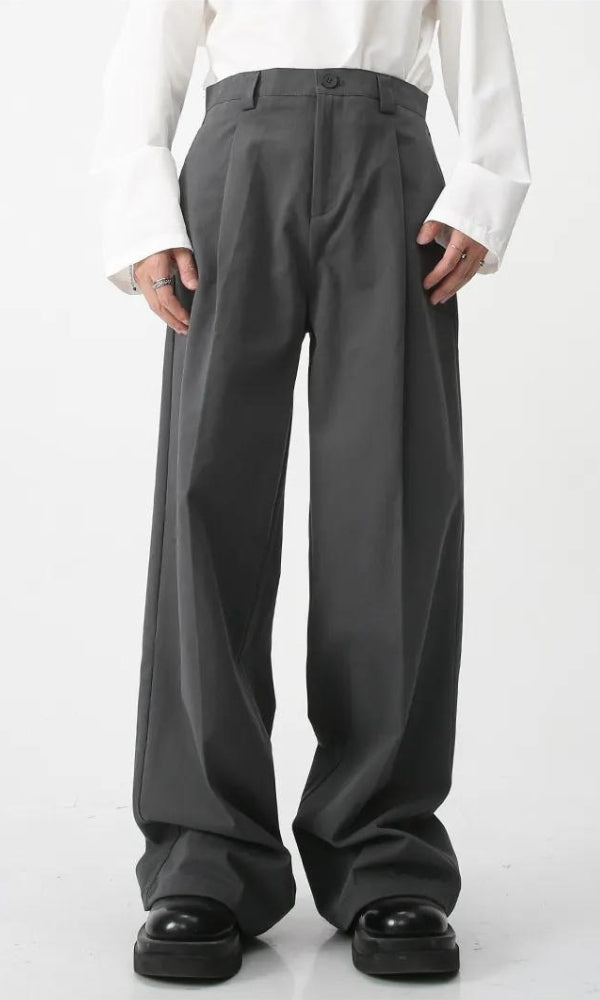 Soft Boy High Waist Baggy Pants - KAYSMAR