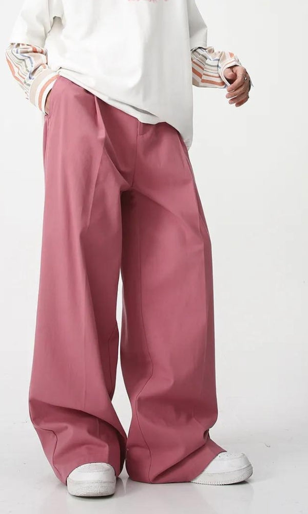 Soft Boy High Waist Baggy Pants - KAYSMAR