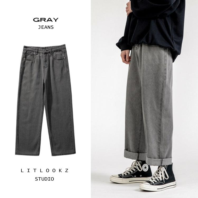 Soft Boy Washed Baggy Jeans - KAYSMAR