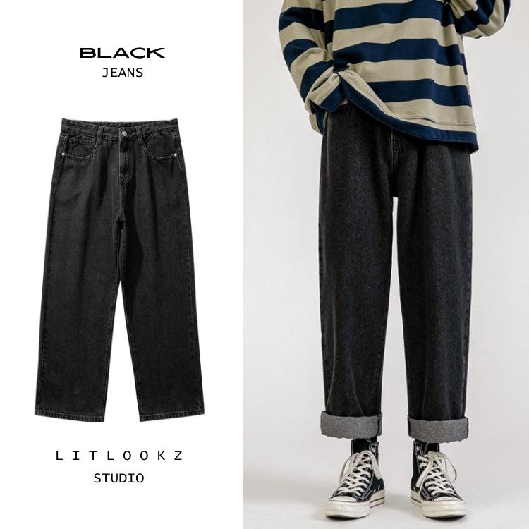 Soft Boy Washed Baggy Jeans - KAYSMAR