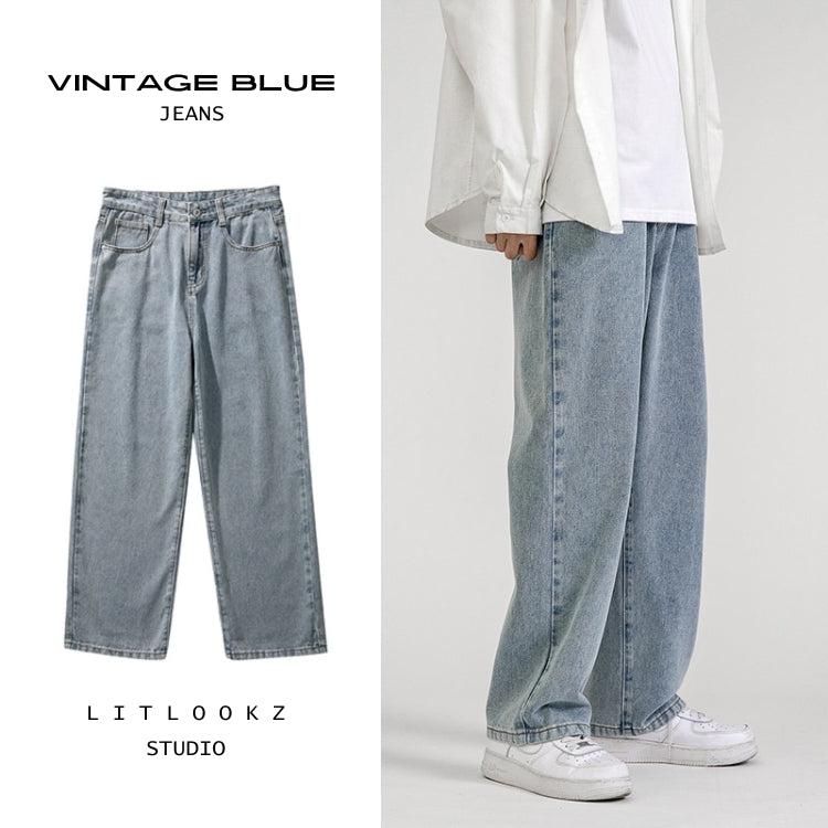 Soft Boy Washed Baggy Jeans - KAYSMAR