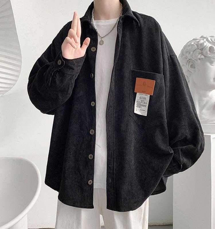 Soft Corduroy Casual Shirt - KAYSMAR