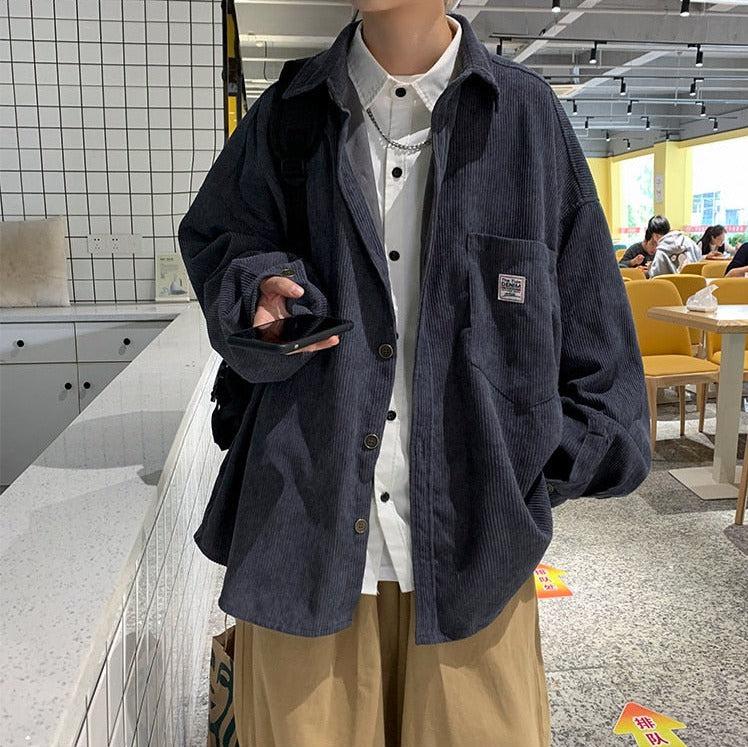 Soft Corduroy Casual Shirt - KAYSMAR