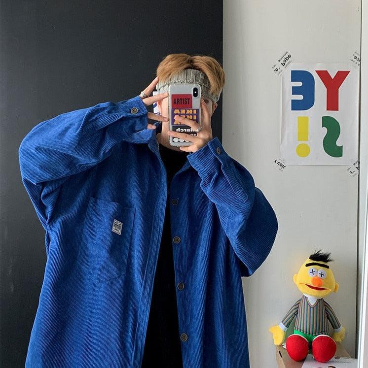 Soft Corduroy Casual Shirt - KAYSMAR