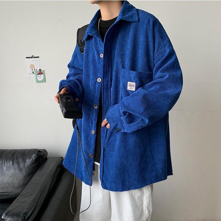 Soft Corduroy Casual Shirt - KAYSMAR