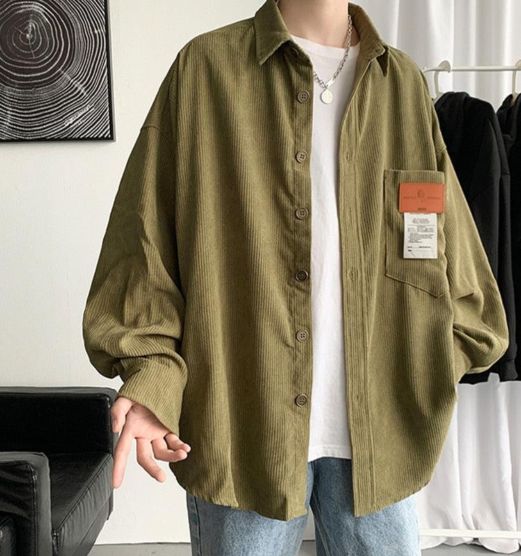 Soft Corduroy Casual Shirt - KAYSMAR
