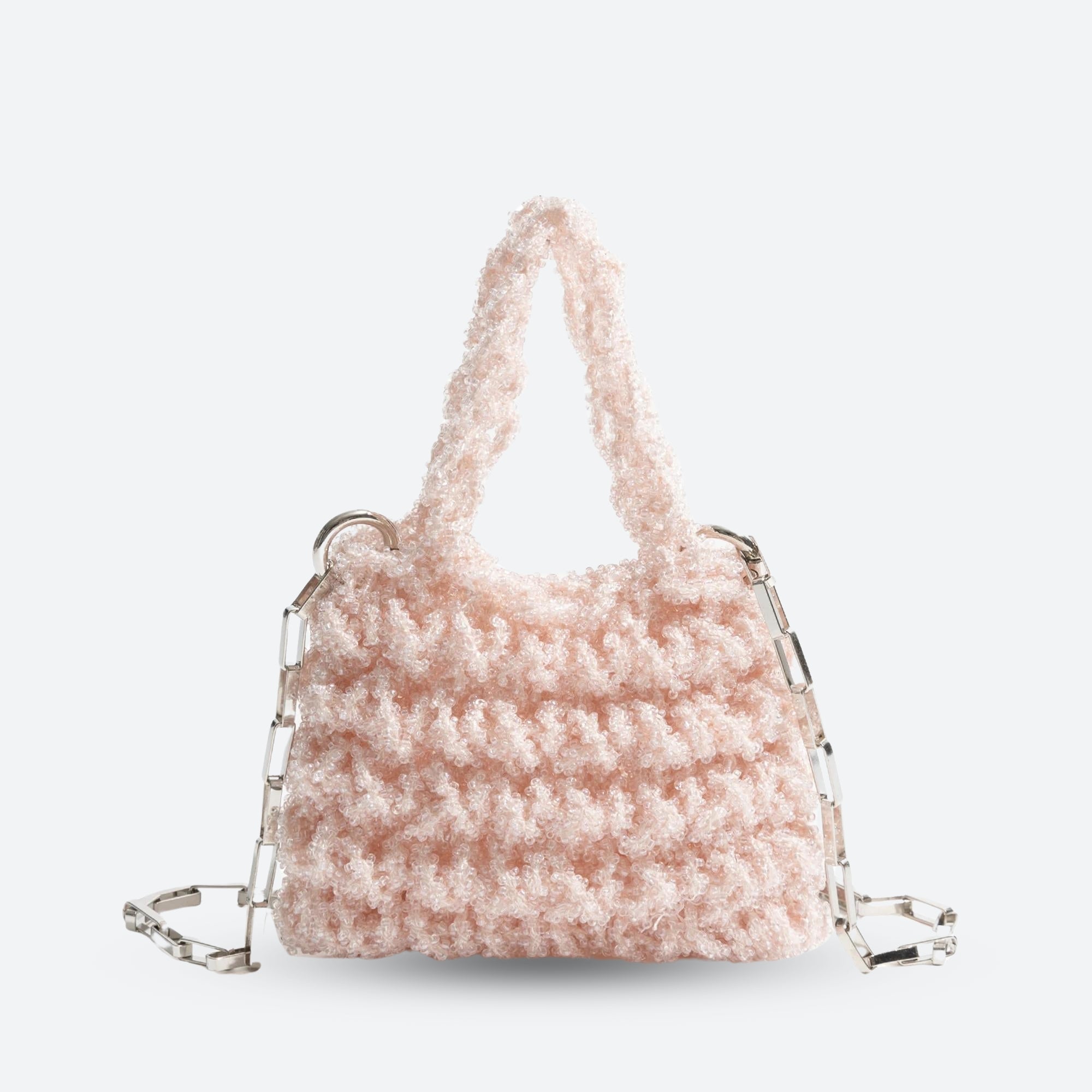 Soft Girl Beaded Chain Strap Handbag - KAYSMAR