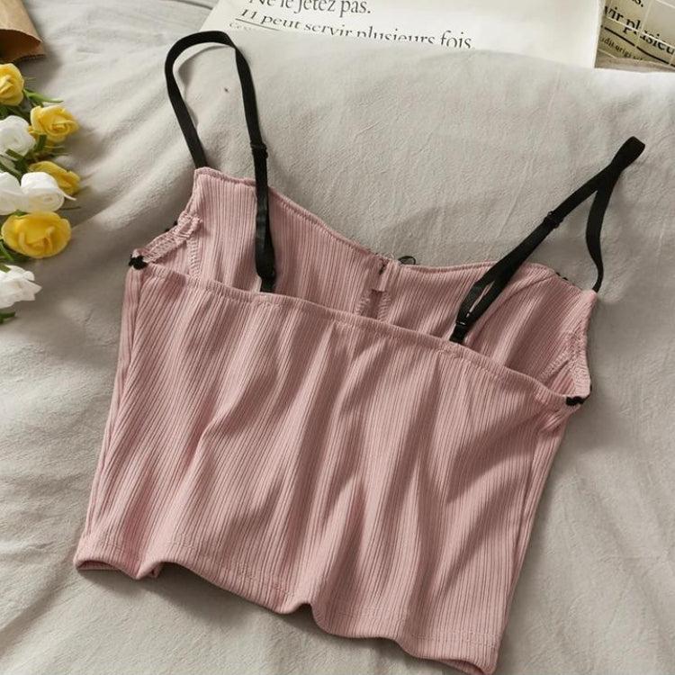 Soft Girl Bow Corduroy Top - KAYSMAR