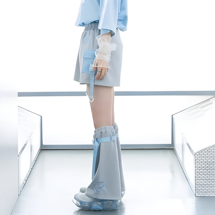 Soft Girl Cloud Wings Leg Warmers - KAYSMAR