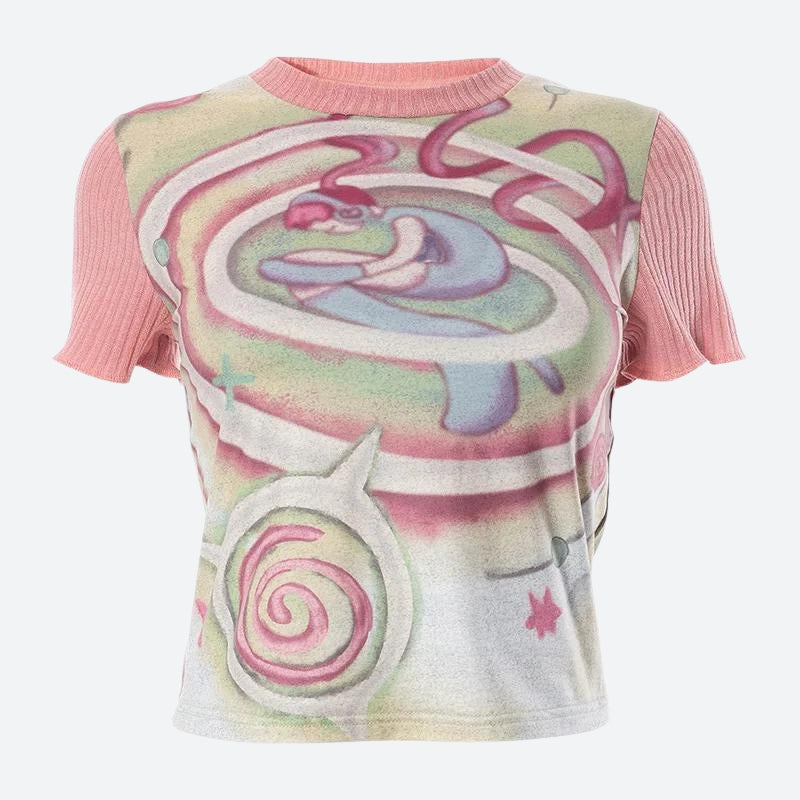 Soft Girl Dream World Top - KAYSMAR